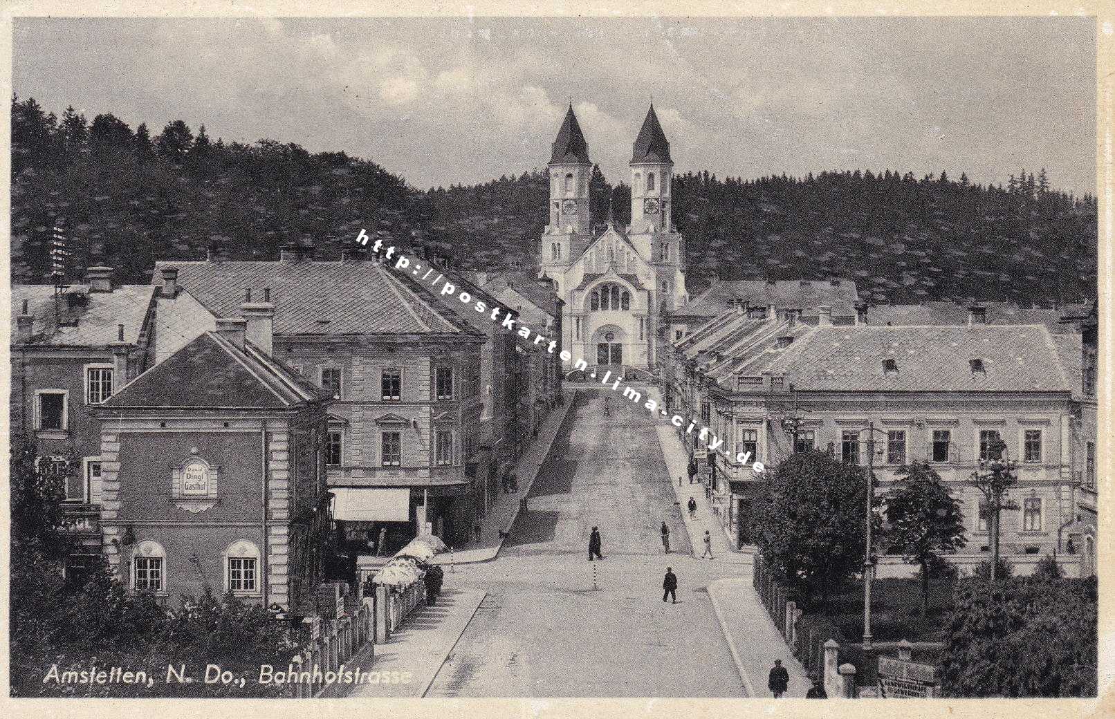 Amstetten Bahnhofstraße 1941